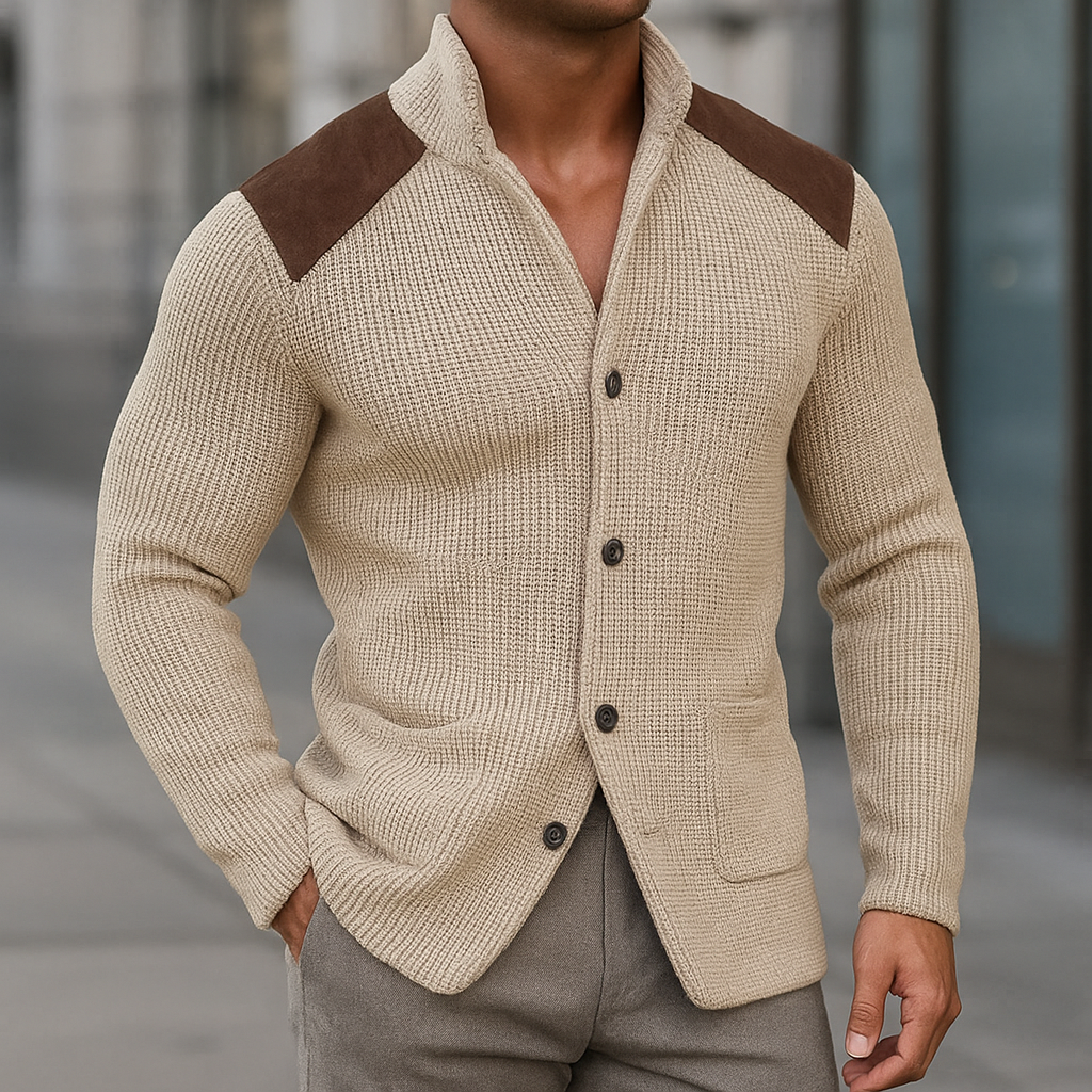 Ryan | Classic Textured Knitted Cardigan