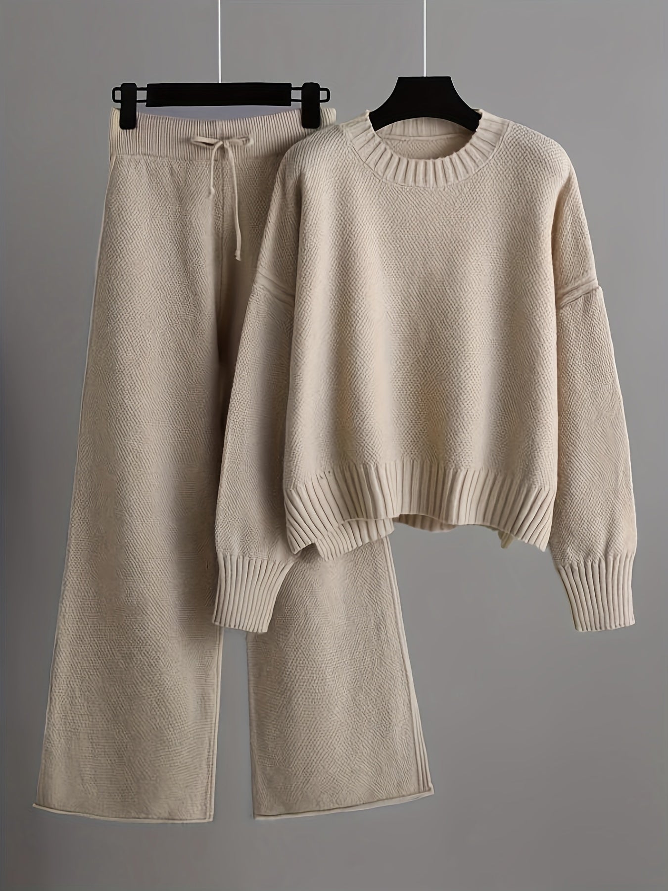 Joan | Relaxed Sweater & Wide-Leg Pants Set