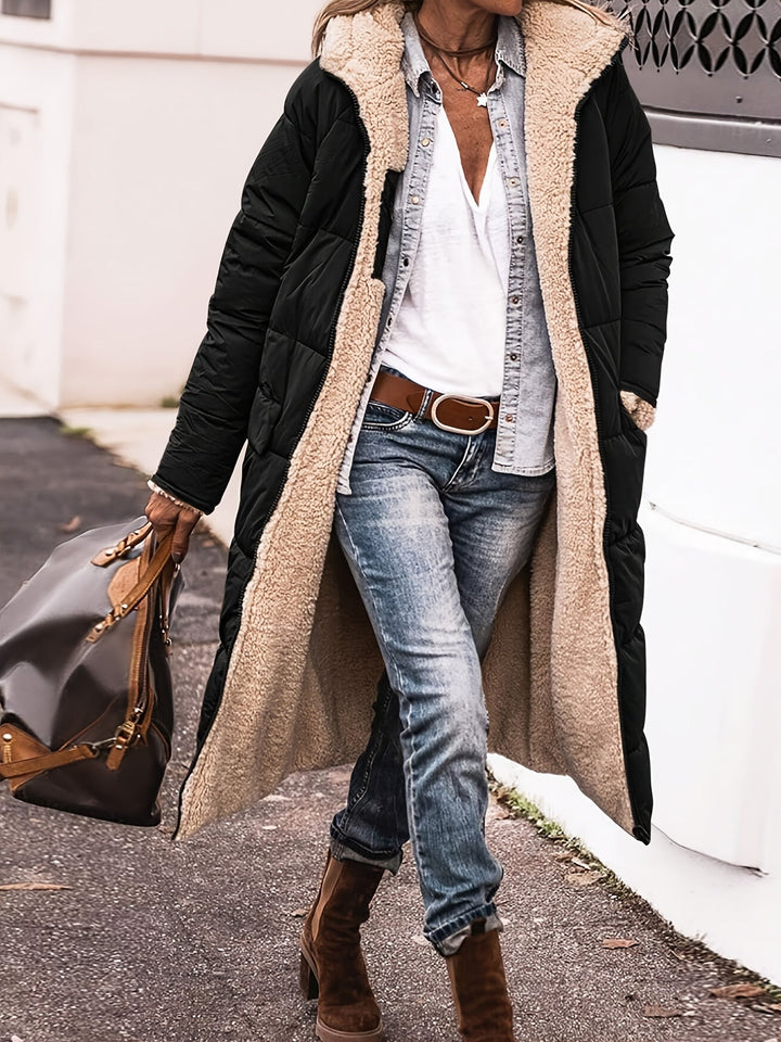 Camille | Long Quilted Winter Coat