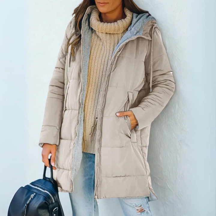 Sandra | Cozy Hooded Winter Coat