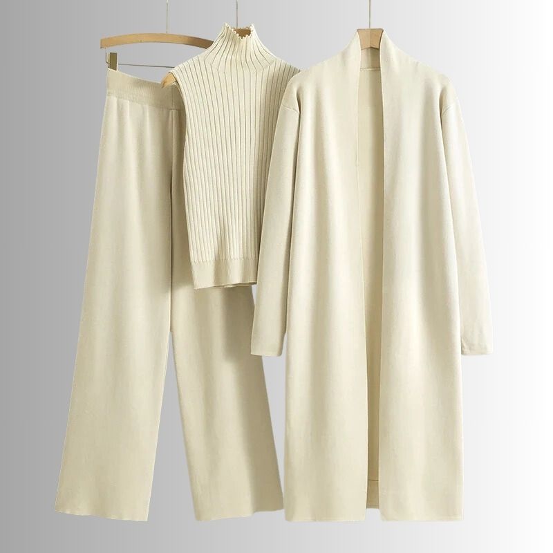 Aubrey | 3-Piece Elegant Knit Lounge Set