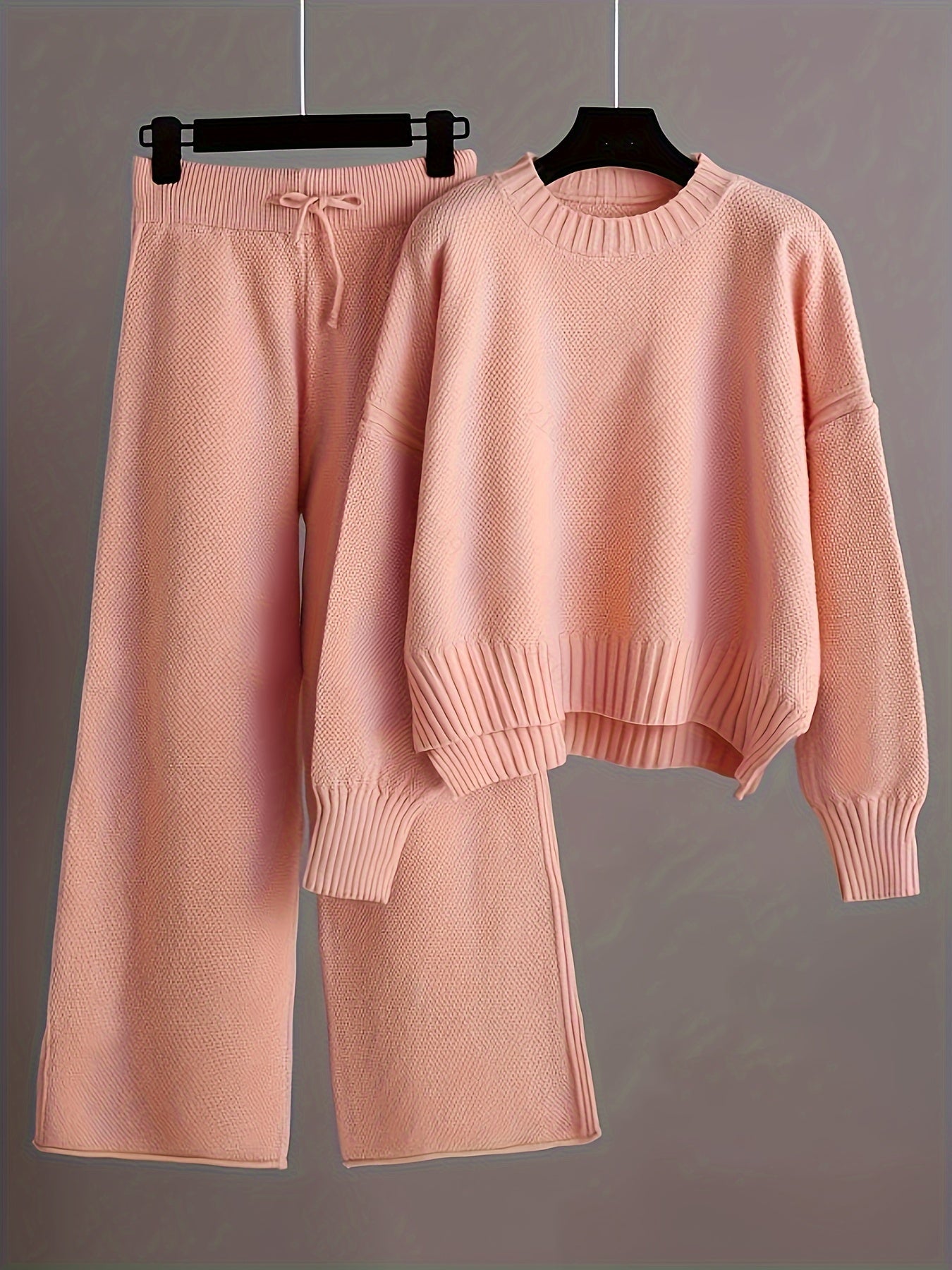 Joan | Relaxed Sweater & Wide-Leg Pants Set