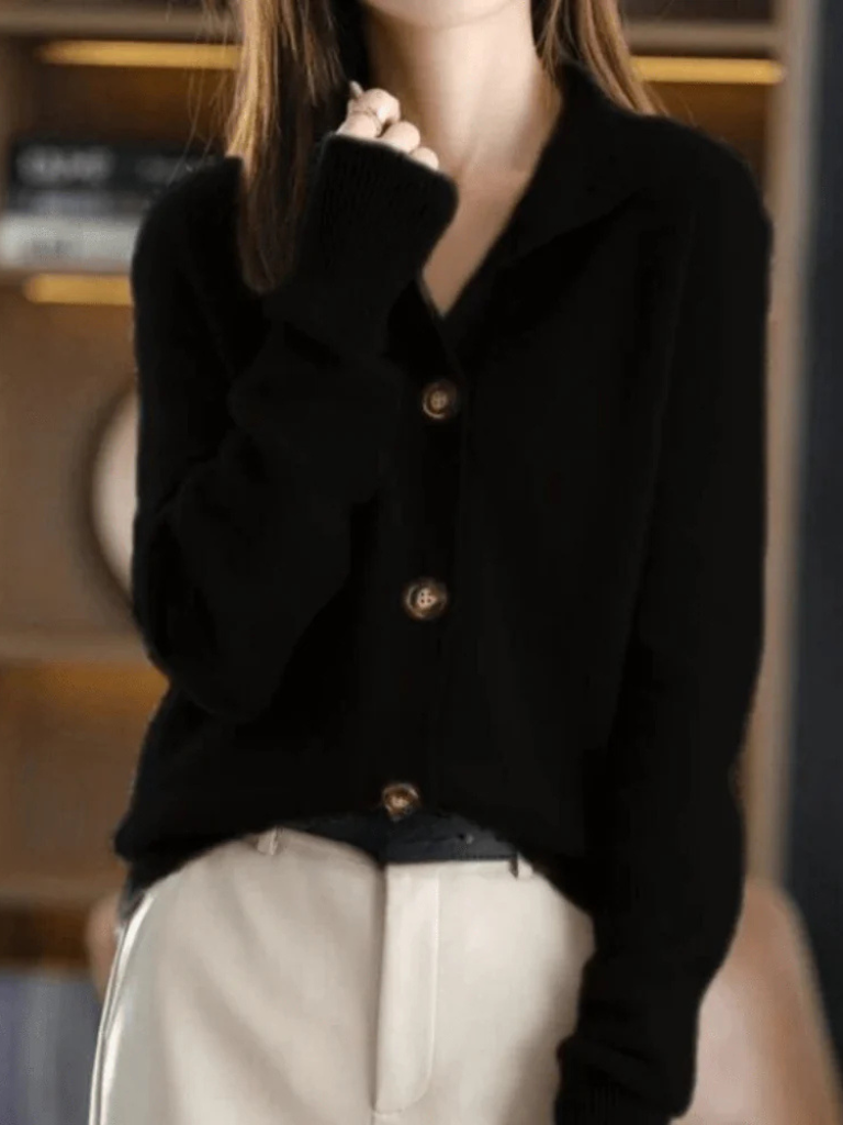 Sofia | Elegant Button Cardigan