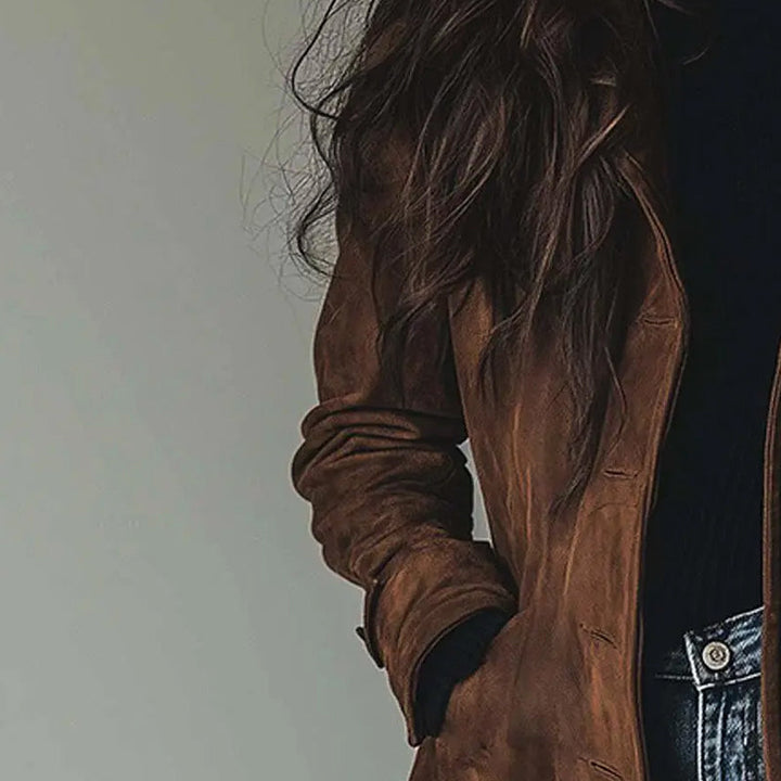 Valerie | Vintage Elegance Long Coat