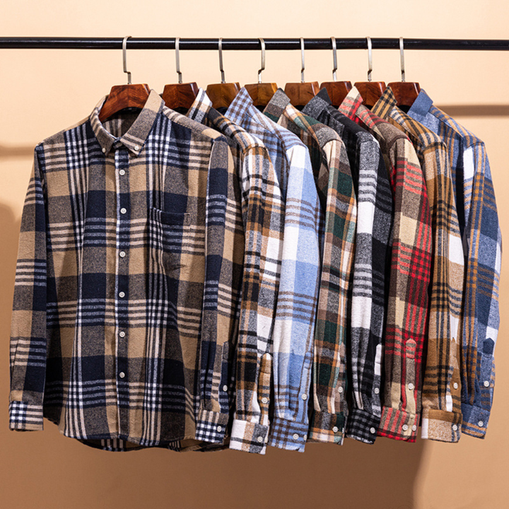 Mark | Classic Plaid Flannel Shirt