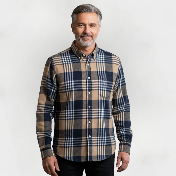 Mark | Classic Plaid Flannel Shirt