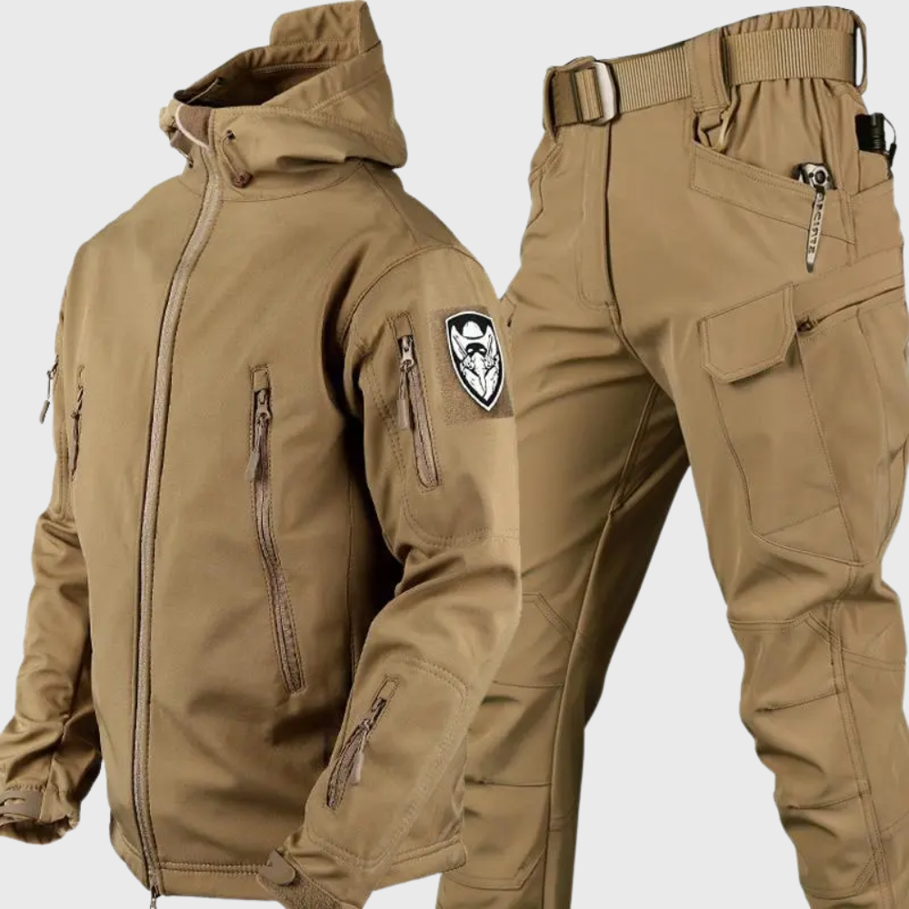 Brian | Tactical All-Weather Jacket & Cargo Pants Set