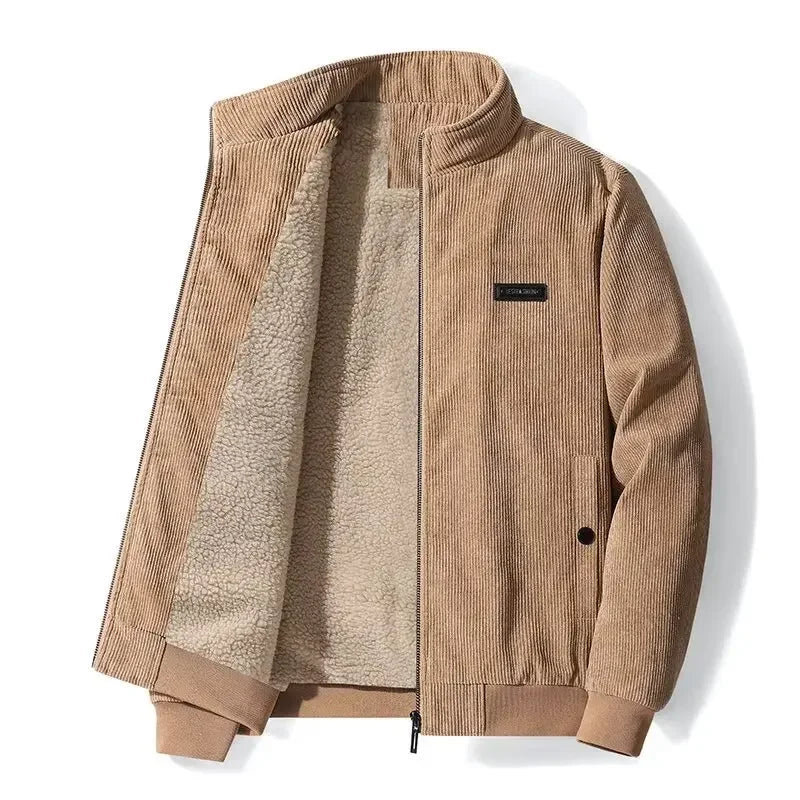 Jerry | Warm Textured Jacket with Soft Inner Lining