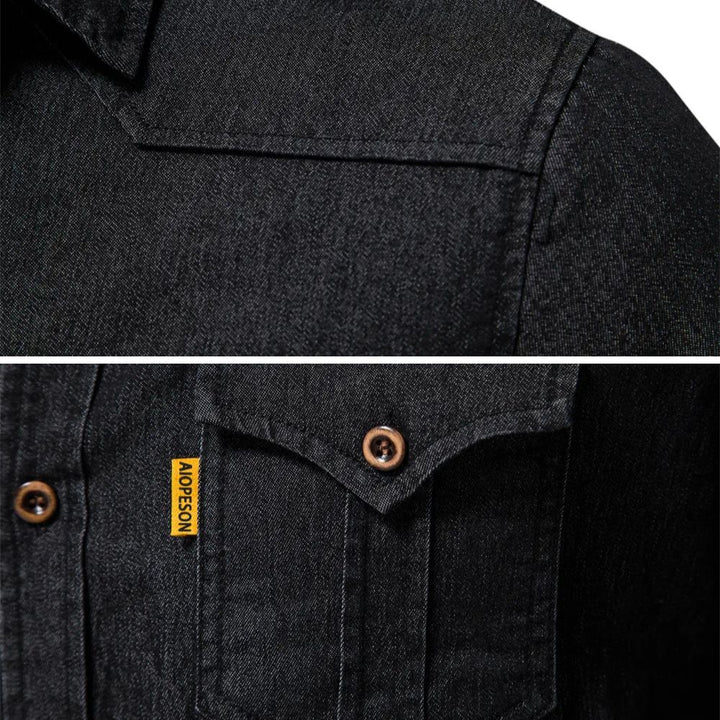 Richard | Classic Denim Long-Sleeve Shirt