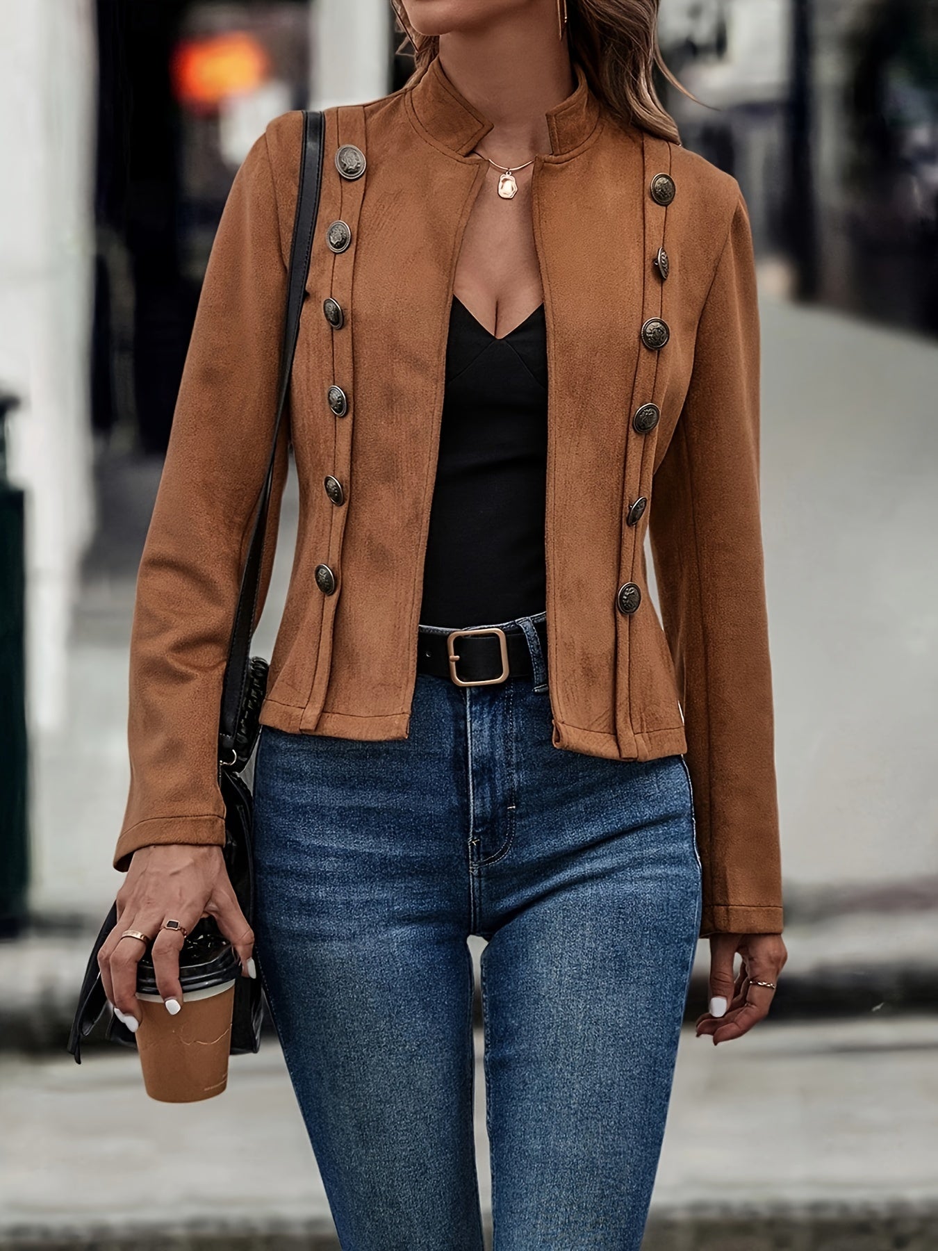 Harper | Timeless Elegant Button Jacket