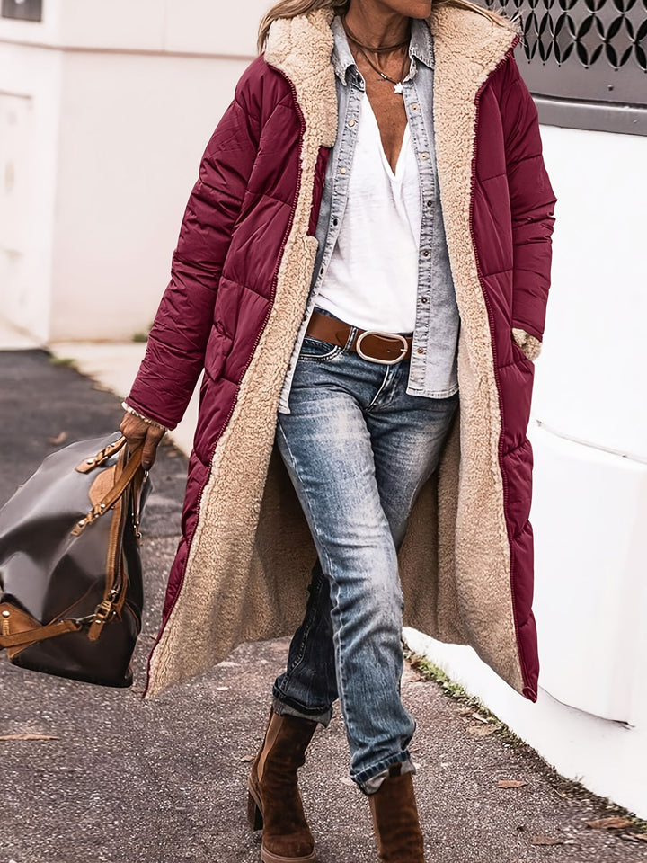 Camille | Long Quilted Winter Coat