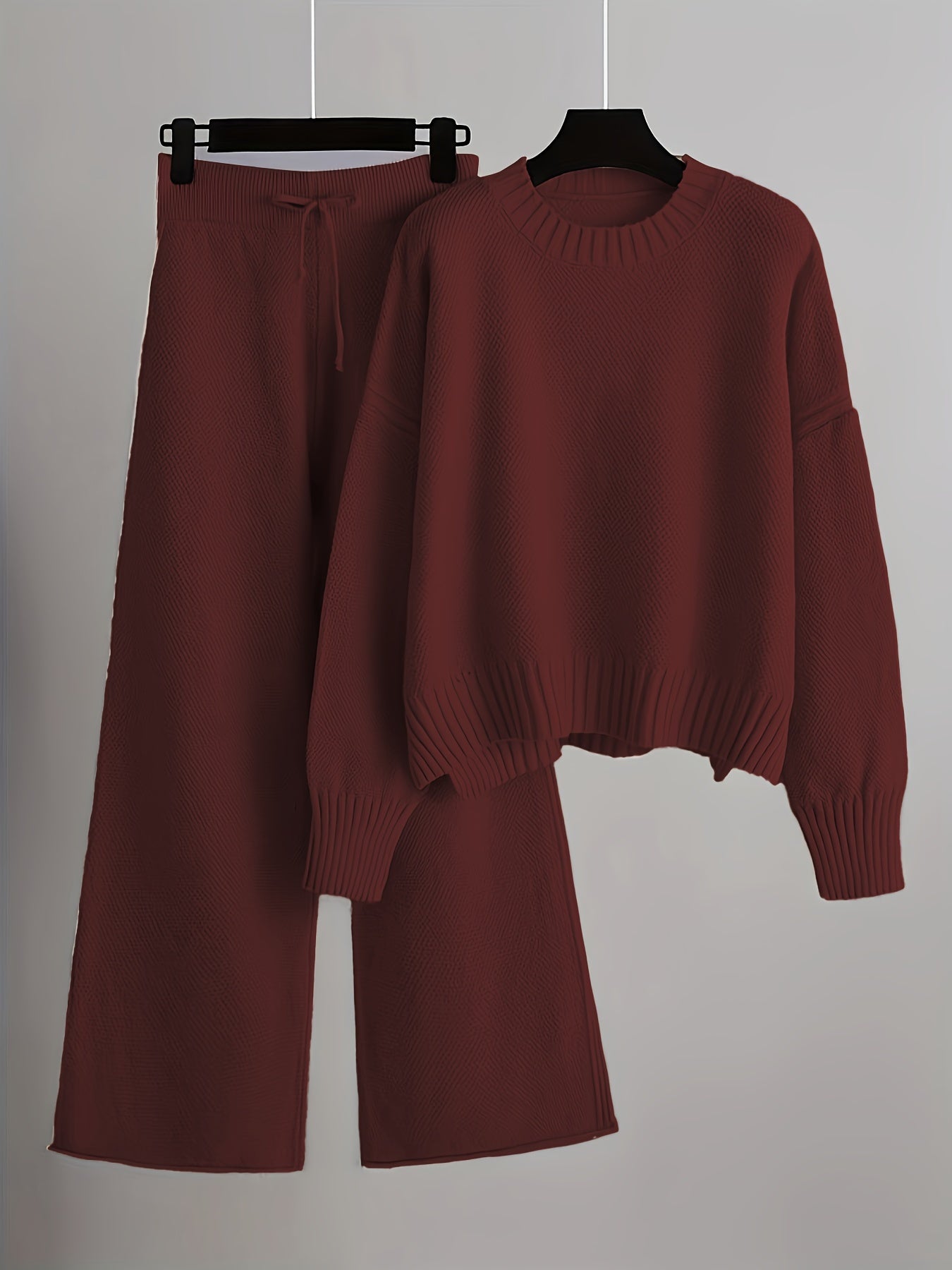 Joan | Relaxed Sweater & Wide-Leg Pants Set