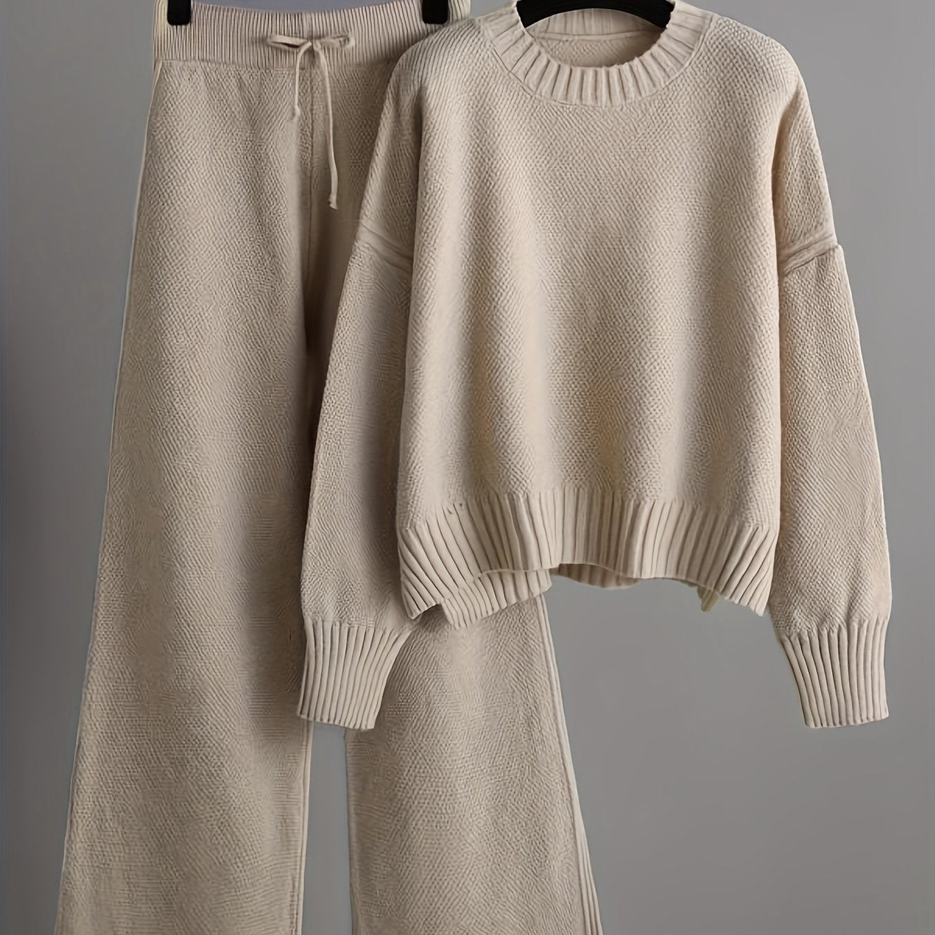 Joan | Relaxed Sweater & Wide-Leg Pants Set