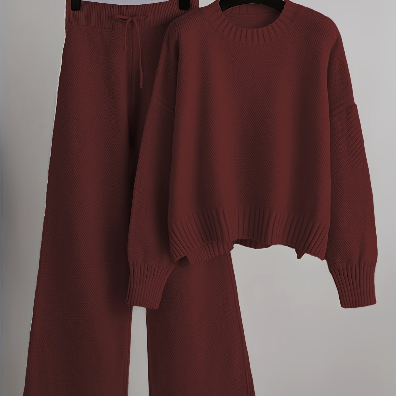 Joan | Relaxed Sweater & Wide-Leg Pants Set