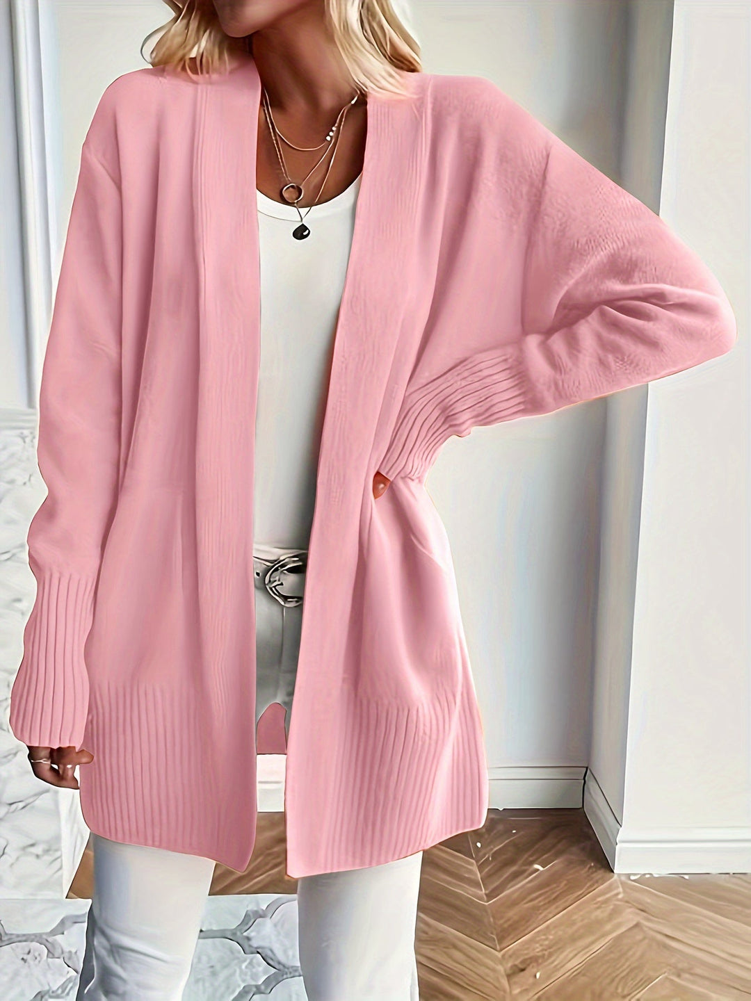 Ashley | Cozy Open-Front Cardigan