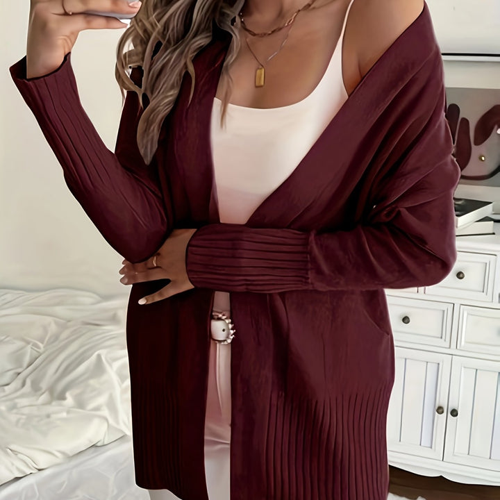 Ashley | Cozy Open-Front Cardigan
