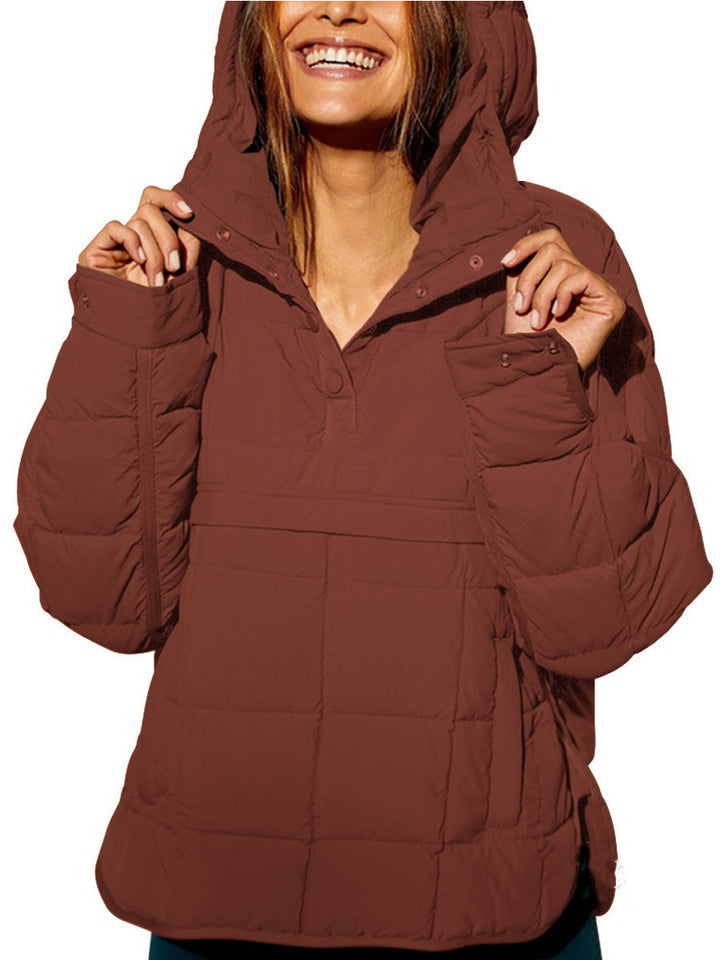 Margaret | Oversized Hooded Pullover Jacket