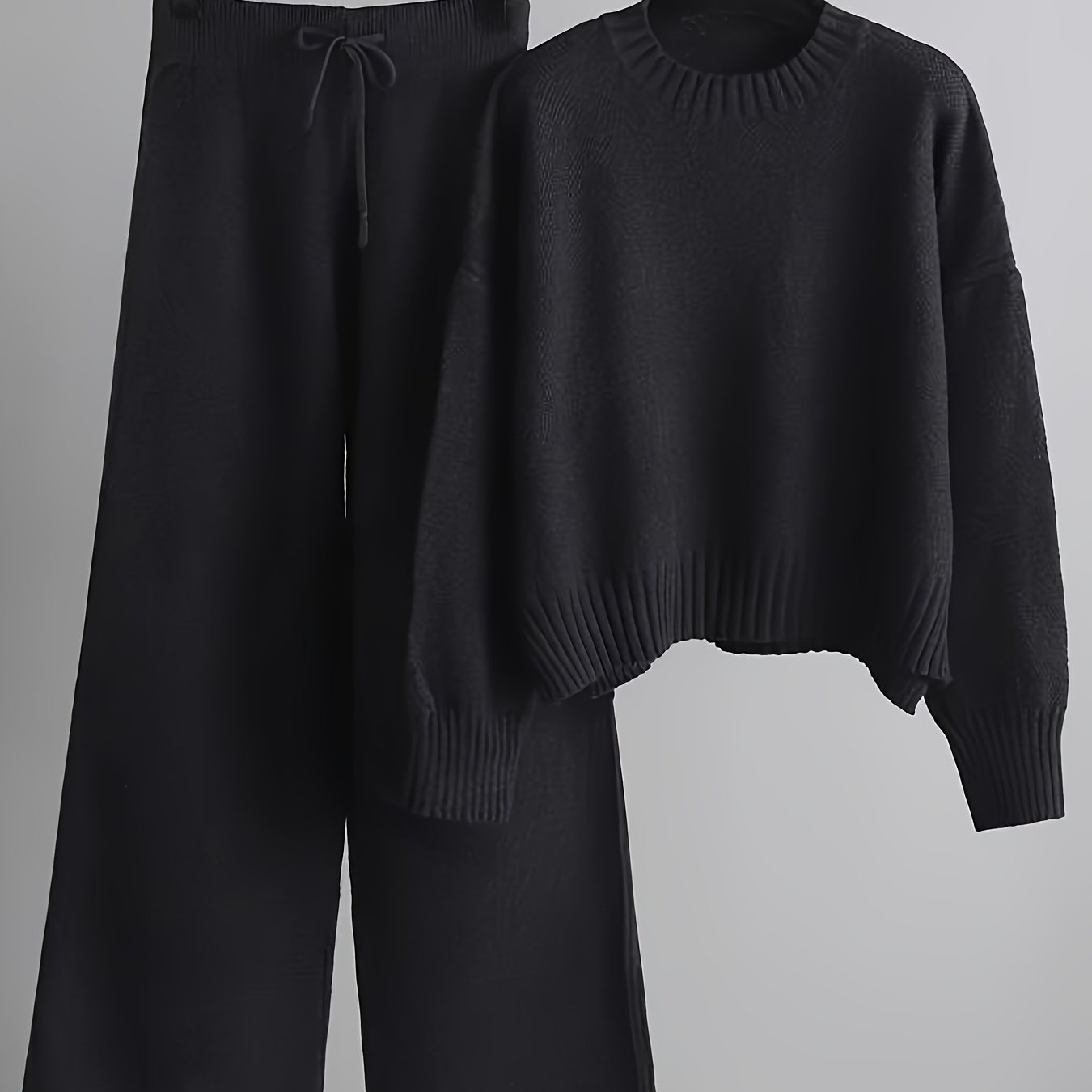 Joan | Relaxed Sweater & Wide-Leg Pants Set