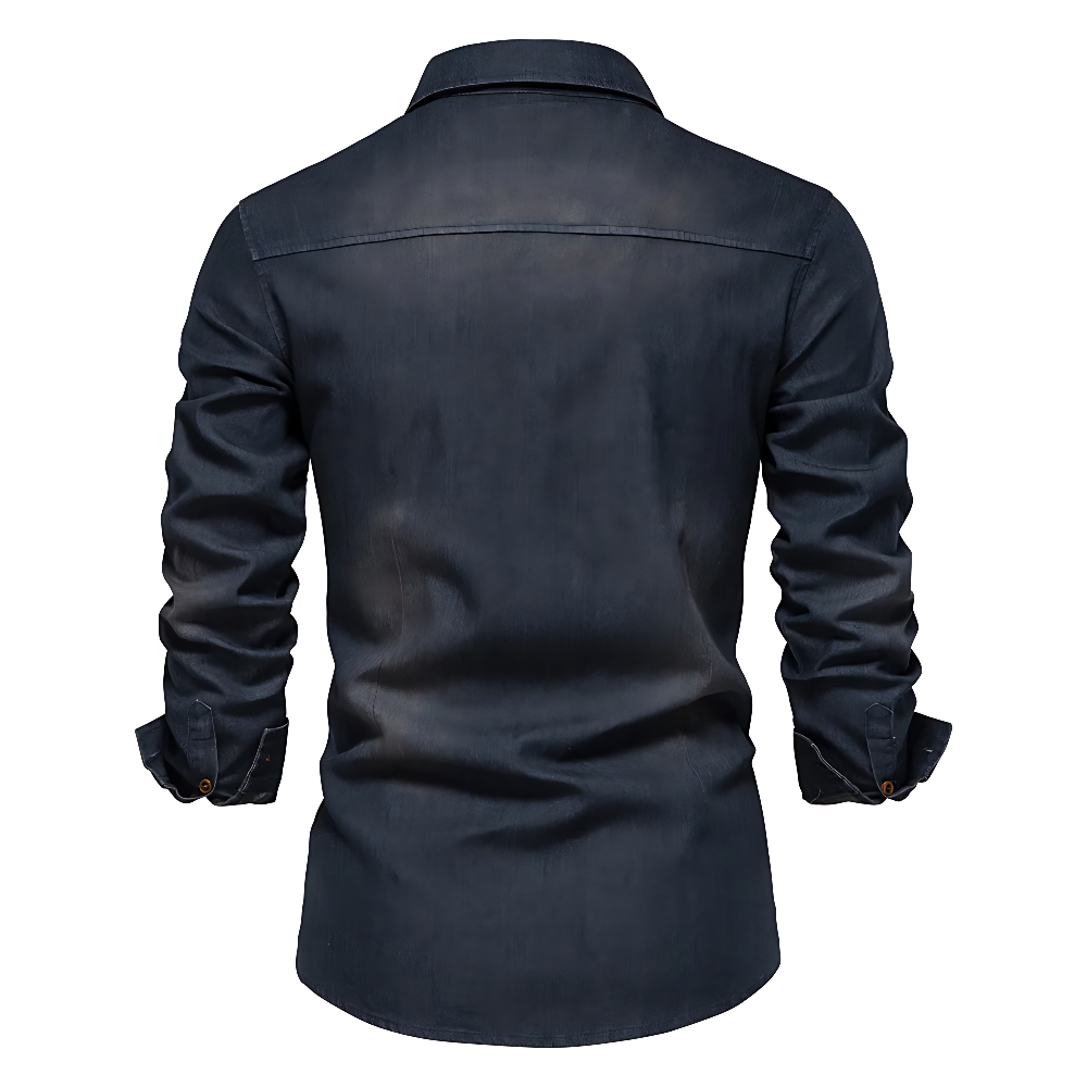 Richard | Classic Denim Long-Sleeve Shirt